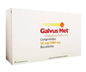 GALVUS MET 50MG/1000MG * 60 TABS