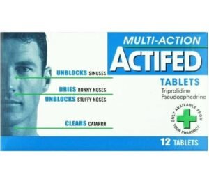 ACTIFED MULTI-ACTION * 12 TABS