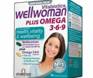 WELLWOMAN PLUS OMEGA 3-6-9 * 56 CAPSULES