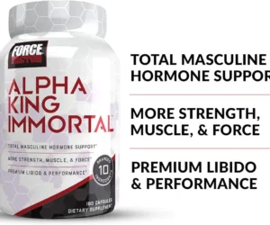 FORCE FACTOR ALPHA KING IMMORTAL *180 CA