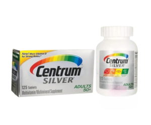 CENTRUM SILVER ADULT 50+ * 125 TABLETS