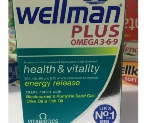 WELLMAN PLUS OMEGA  3-6-9 * 56 CAPSULES