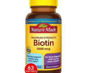 N/M BIOTIN MAX STRGH. 5000MCG * 63S/G