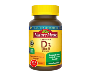 N/M D3 1000I.U  * 125 TABS