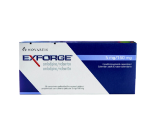 EXFORGE 5MG/160MG * 28 TABS