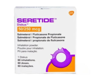 SERETIDE DISKUS 50/250MCG * 60 DOSES