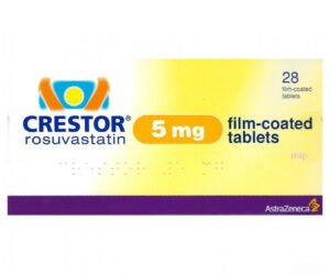 CRESTOR 5MG * 28 TABS