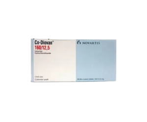 CO-DIOVAN 160/12.5MG * 28 TABS