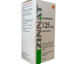 ZINNAT SUSPENSION 125MG/50ML