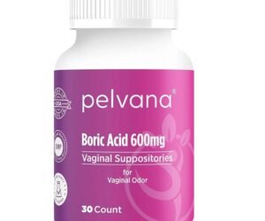 PELVANA BORIC ACID 600MG *30 COUNT