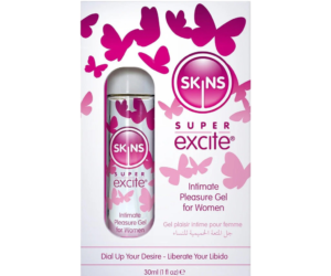 SKINS SUPER EXCITE GEL FOR WOMEN 130ML
