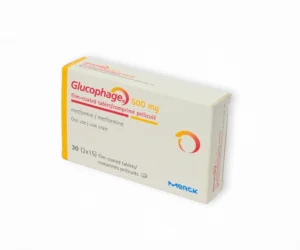 GLUCOPHAGE 500MG * 30 TABS