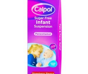 CALPOL INFANT SUSPEN S/F 100ML(STRAW) 2+
