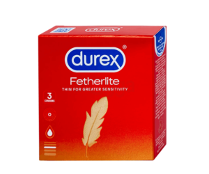 DUREX FETHERLITE * 3 CONDOMS