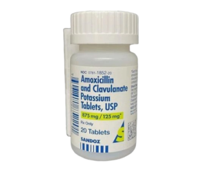 AMOXICILLIN & CLAVULANATE 875MG/125 *20