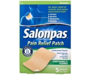 SALONPAS PAIN RELIEF PATCH (X5 PATCHES)
